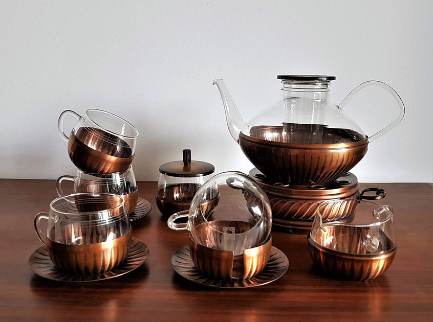Collectors: 1960s West German Schott & Gen Mainz, Modernist Copper 
