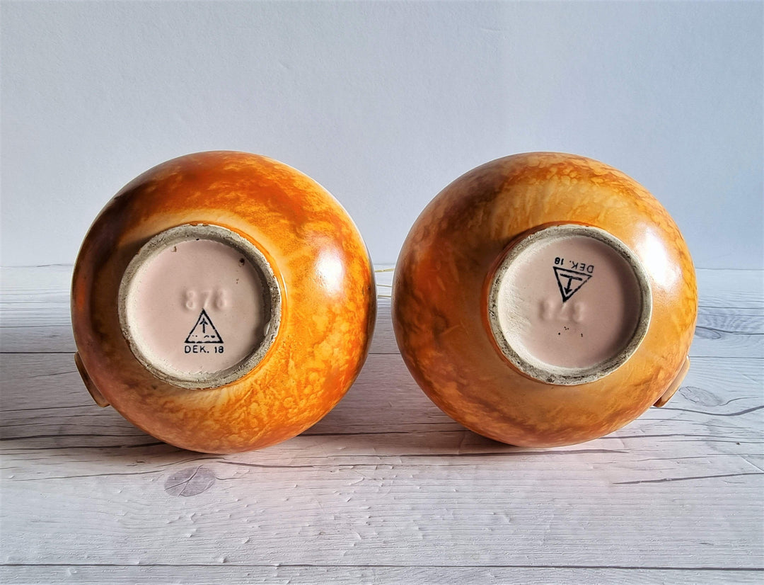 1930s Carstens Uffrecht, Art Deco Bauhaus Pair of Architectural