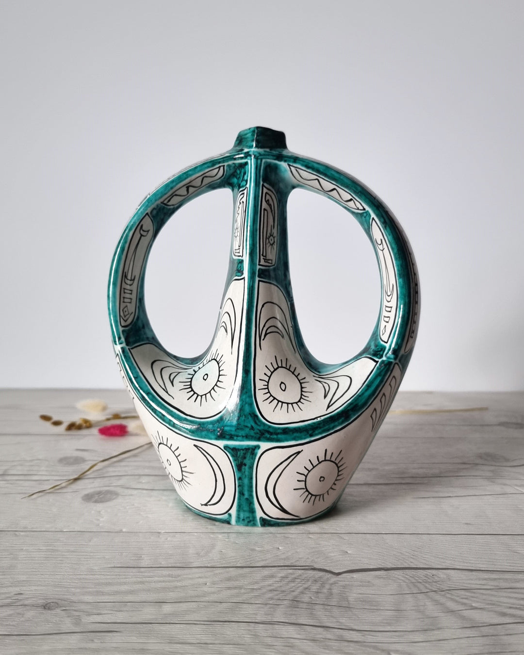 1950s Igor Studio, Santo Stefano Di Camastra, Twin Handle