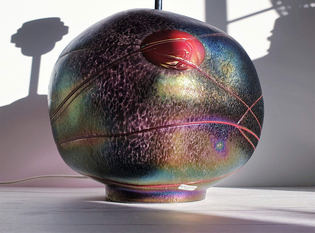 Bertil Vallien for (Kosta) Boda, Volcano Series, Iridescent Studio