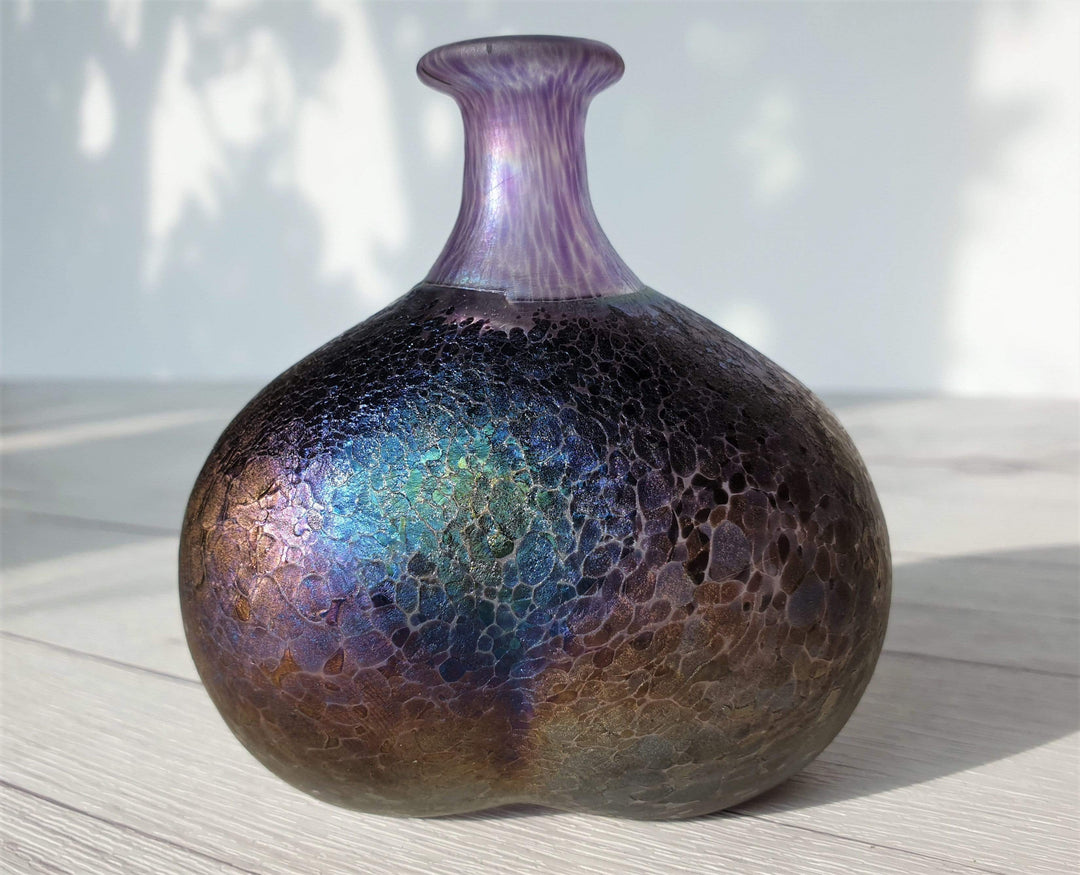 Bertil Vallien for (Kosta) Boda, Volcano Series, Miniature Art