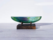 AnyesAttic Glass Bertil Vallien, Kosta Boda, Ocean Palette Fascinating Boat Sculpture, 1000 Pieces | Swedish, 2000s