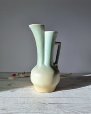 Beswick Pottery Ceramic Beswick Pottery, Art Deco Satin-Matt Sherbet Palette Glaze Pitcher Jug Vase, British, 1930s