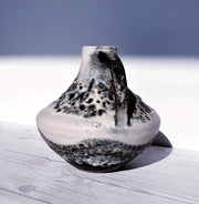 AnyesAttic Ceramic Carstens Tonnieshof, Mid Century Modern '200' UFO Vase with Rare Glacial Fat Lava Decor | 60s – 70s