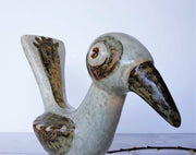 AnyesAttic Ceramic Gerd Hiort Petersen for Søholm, 'Nature of Bornholm' Palette Ceramic Bird Sculpture | Danish, 1970s