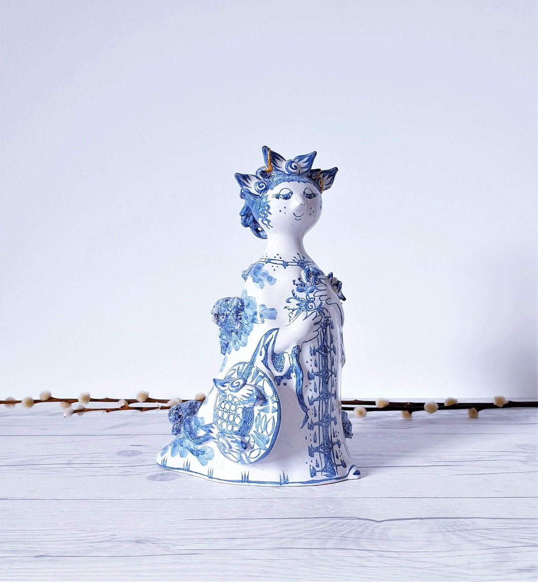 Kintsugi |1977 Bjorn Wiinblad, Moster Ella 'Aunt Ella' Series, M10
