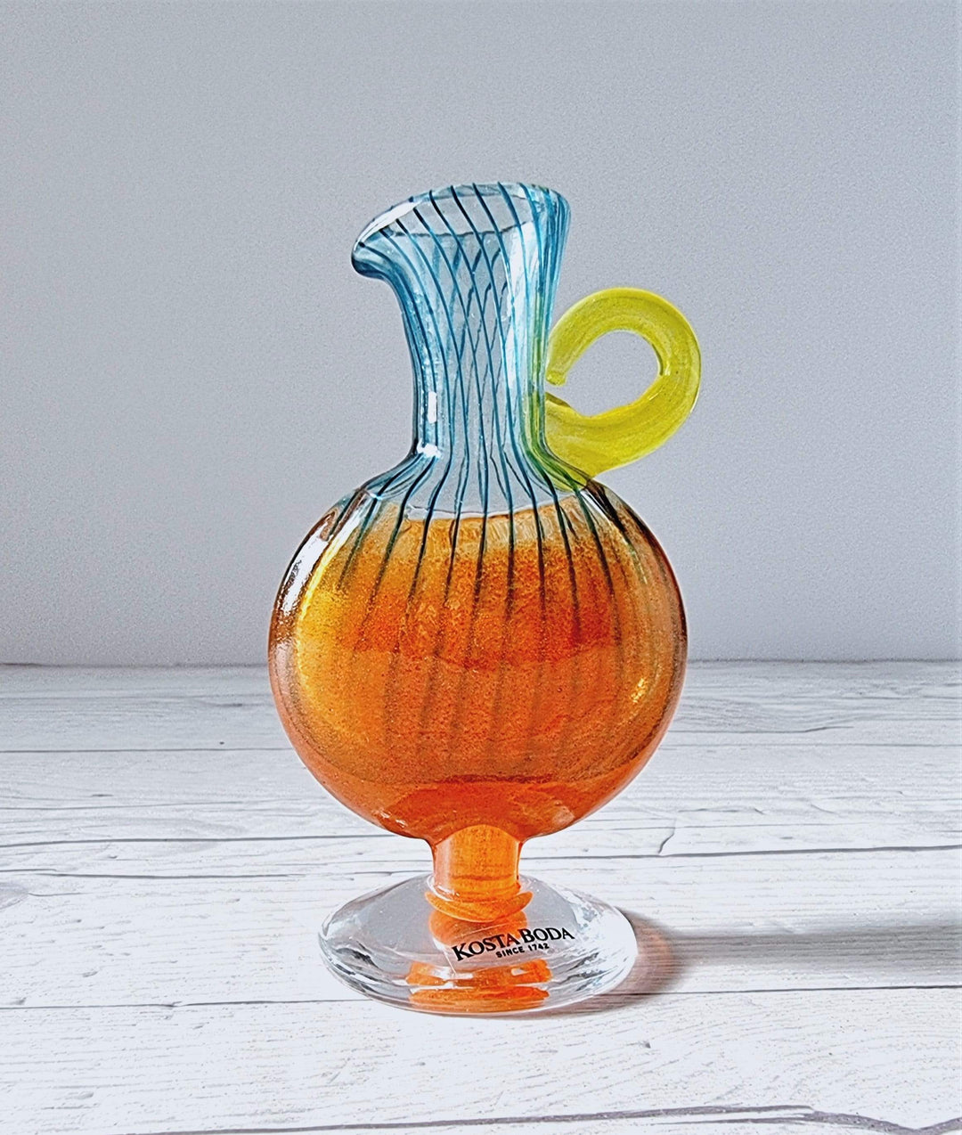 Kjell Engman 'Bon Bon' series, Kosta Boda Candied Coquelicot