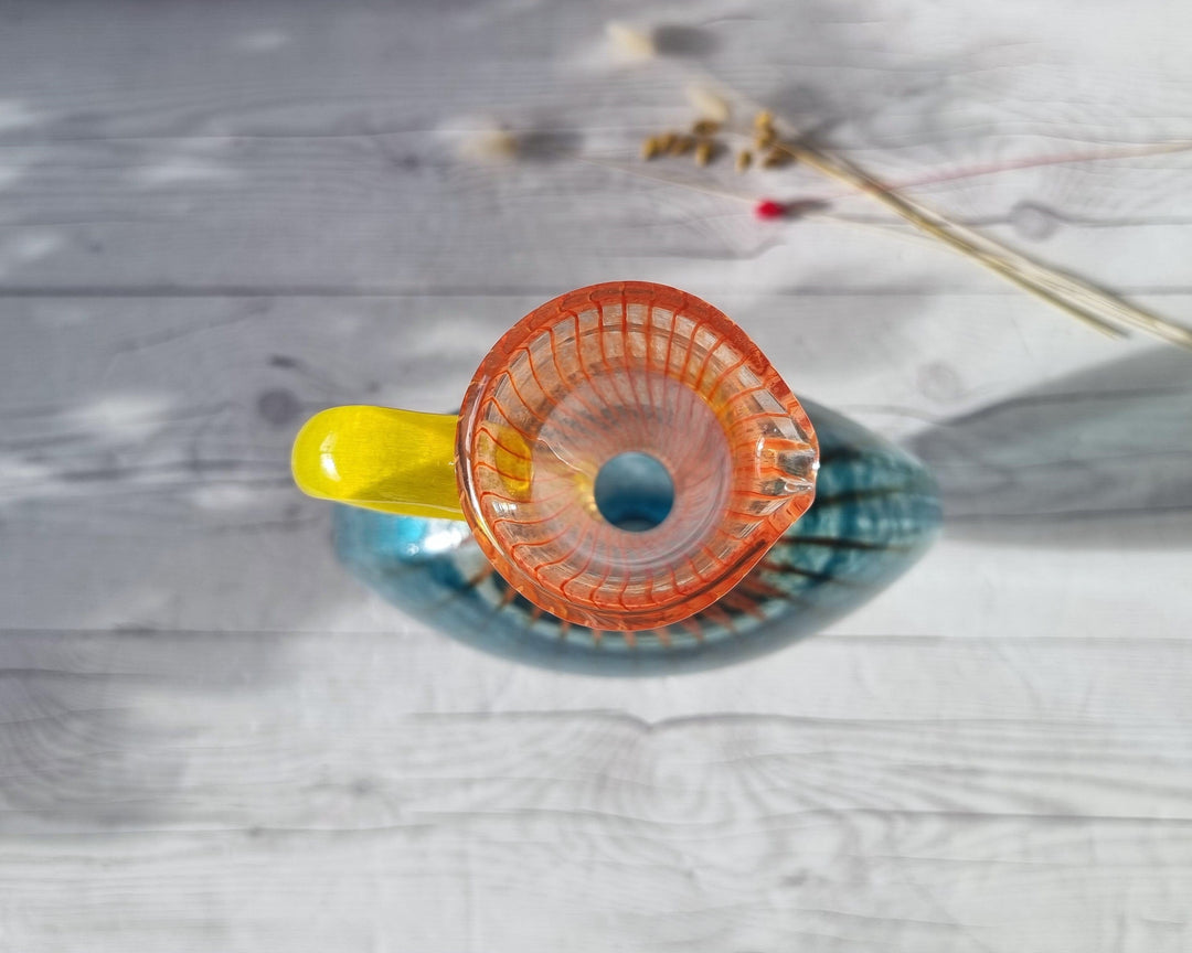 Kjell Engman 'Bon Bon' series, Kosta Boda, Candied Sapphire and