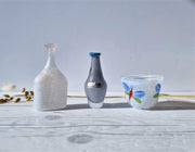 Kosta Boda Glass Glass Kosta Boda Mini Trio: Butterfly Bowl by U H-Vallien, Network by B Vallien, Sunny by M Backstrom