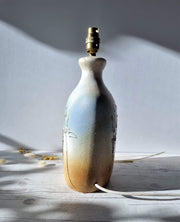 Tremaen Ceramic Peter Ellery for Tremaen Studio, Gwarra Series, Cornish Coastal Palette Sculptural Lamp Base, 1970s