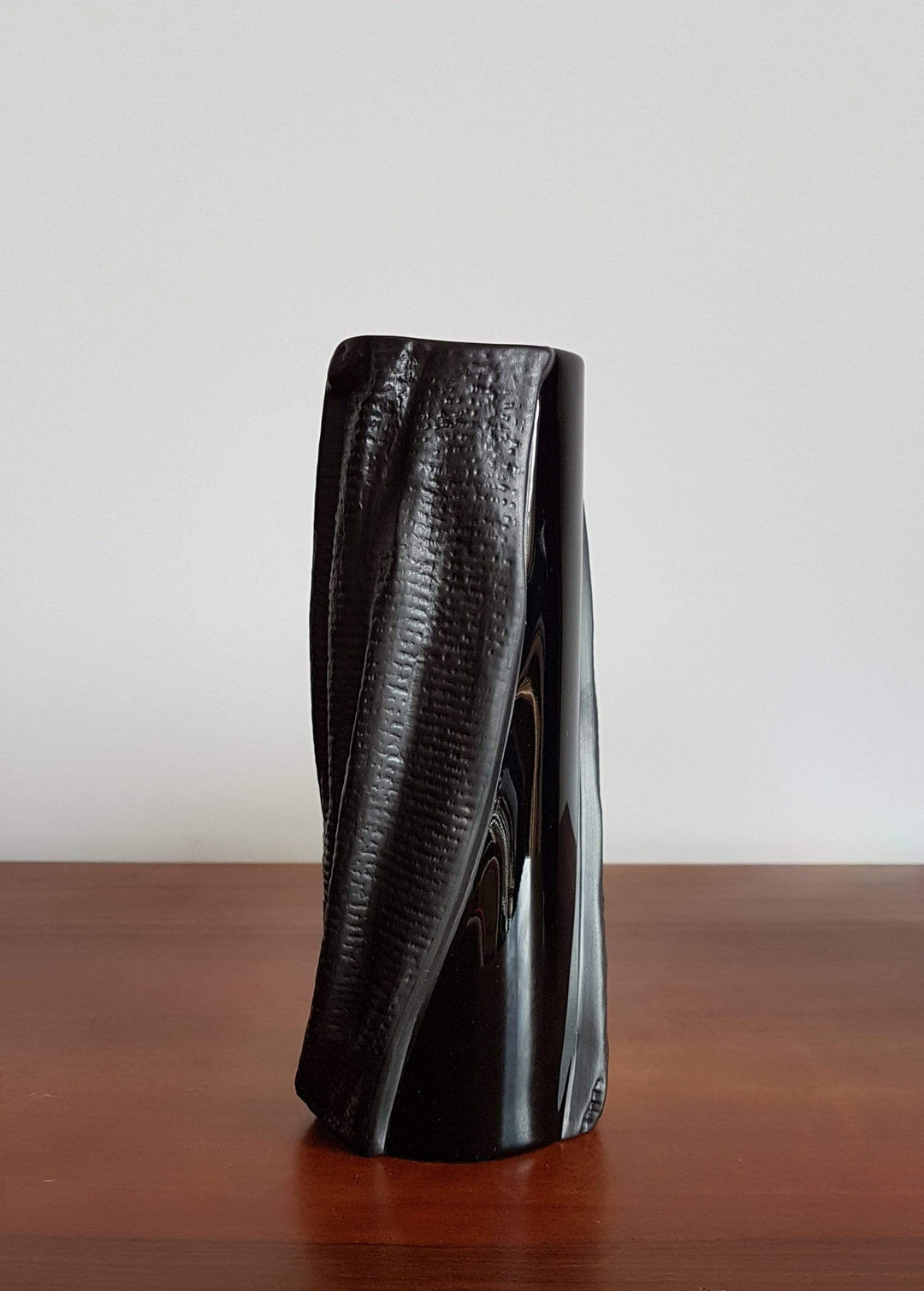 Rosenthal by Johan Van Loon, Porcelaine Noire Black Vases