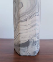 Rosenthal Ceramic Rosenthal Studio Line, XL Queensberry Marble Sculptural Ceramic Vase, 1980s West German