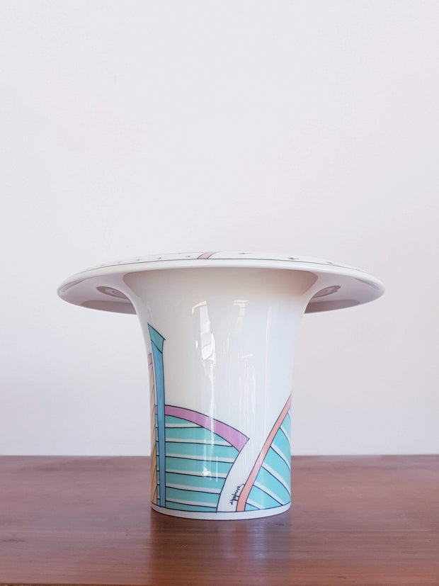 Rosenthal Porcelain Tapio Wirkkala and Dorothy Hafner for Rosenthal Studio, 1985 'Century New Wave' Series Vase