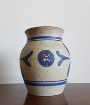 Soholm Keramik Ceramic 1970s Danish Soholm Noomi Series Stoneware Pottery Vase by Noomi Backhausen – Labelled and Signed
