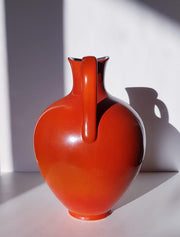 AnyesAttic Ceramic Ursula Fesca for Waechtersbach, Urania Series Ceramic Pitcher Vase, 1950s - 60s, West German