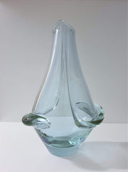 AnyesAttic Glass Zelezny Brod Sklo by Frantisek Zemek Neodymium Colour-Changing Art Glass Vase, 1960s-70s, Czech