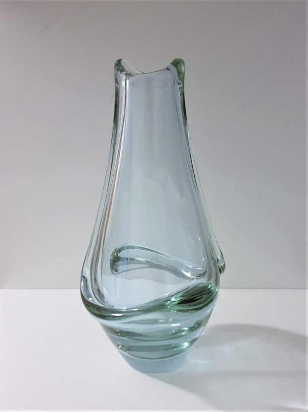 AnyesAttic Glass Zelezny Brod Sklo by Frantisek Zemek Neodymium Colour-Changing Art Glass Vase, 1960s-70s, Czech