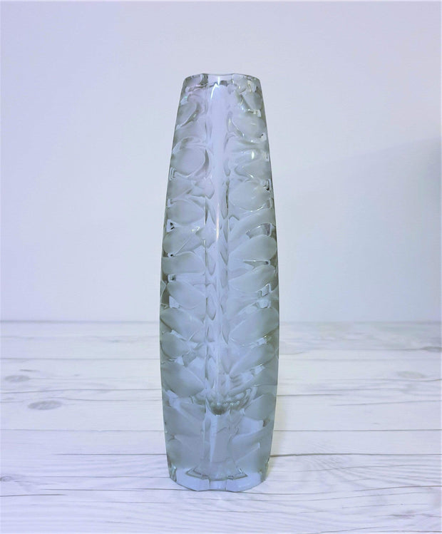 AnyesAttic Glass Zelezny Brod Sklo (ZBS) by Vaclav Horacek Neodymium Colour-Changing Art Glass Vase | 1950s, Rare