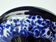 AnyesAttic Ceramic Heinz Martin for Jopeko Keramik, Lava and Ink Glaze Ceramic UFO Vase | 1960s-70s