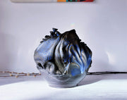 AnyesAttic Ceramic Maria & Schott for Töpferei Schott Studio,'Gathered Pilze' Relief Ceramic Sculpture Vase | 1980s-90s