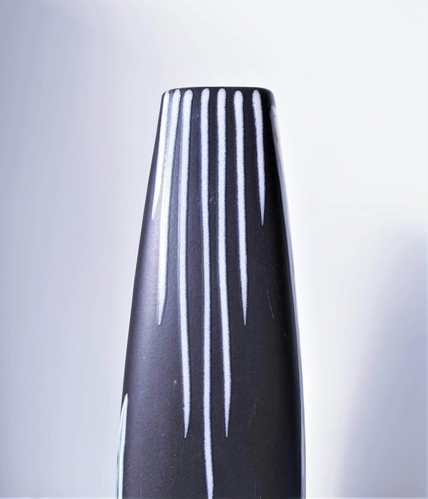 AnyesAttic Ceramic Søholm Modernist Burgundia Series XL [c. 17" / 43 cm] Floor Vase by Holm Sørensen | 1950s