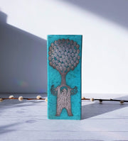 AnyesAttic Ceramic Wilhelm Kåge and Heinz Erret for Gustavsberg, Argenta Series, ‘Bear Lifts Tree’ Vase | 1950s - 60s