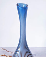 AnyesAttic Glass 1955-56 Vicke Lindstrand, LC1 of 'Colora' series for Kosta Glasbruk, Handblown Vase, Swedish, Rare