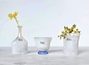 AnyesAttic Glass Bertil Vallien for (Kosta) Boda, Network Series, Miniature Art Glass Vessel Vase, 1970s - 80s
