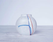 AnyesAttic Glass Bertil Vallien for (Kosta) Boda, Rainbow Series, Pair of Miniature Art Glass Vases, 1980s, Swedish