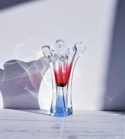 AnyesAttic Glass Chribska by Josef Hospodka, Bohemian Modernist Art Glass Vase | Czech, 1950s - 60s, Rare Palette
