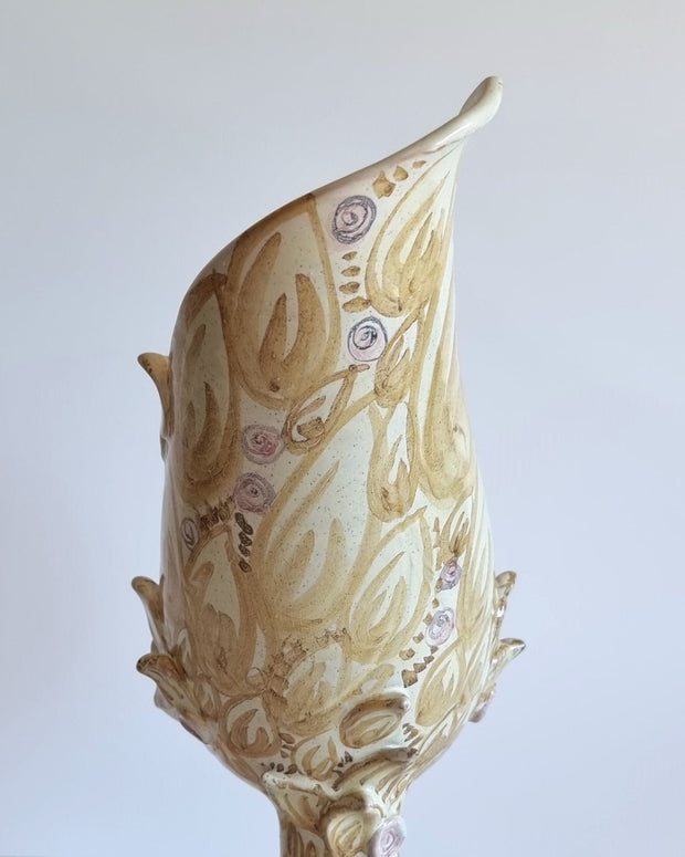 Illums Bolighus Porcelain Bjorn Wiinblad for Illums Bolighus, 1963 Titania Series, Relief Bust Vase, V21, Early, Rare, Danish