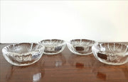 Kosta Boda Glass Glass Pre-1976 Swedish Kosta Boda ‘Party’ Series, Frosted Leaf Glass Dishes by Goran and Ann Warff