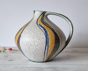Ruscha Ceramic Ruscha Keramik, Milano Series Sculptural Pitcher 315 Vase, 1960s, West Germany