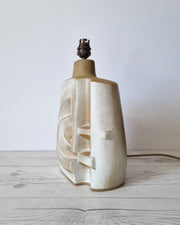 Tremaen Ceramic Peter Ellery for Tremaen Studio, Zennor Series Sculptural Modernist Ceramic Lamp Base, 1970s, British